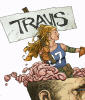 Cover to the Travis Charest sketch book
